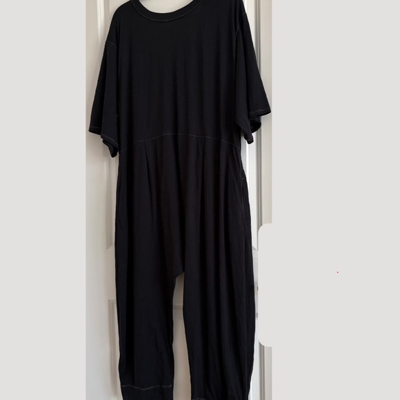 Free People Work from Home Reversible Onesie Black Size small - Picture 9 of 12